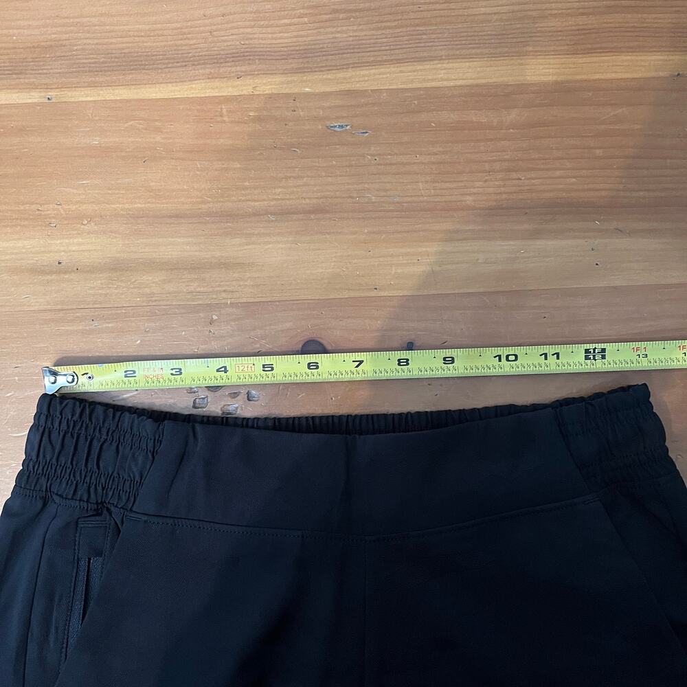 Athleta Brooklyn Textured Jogger Athleisure Pull On Women Black Camo Size 4 - Picture 7 of 9